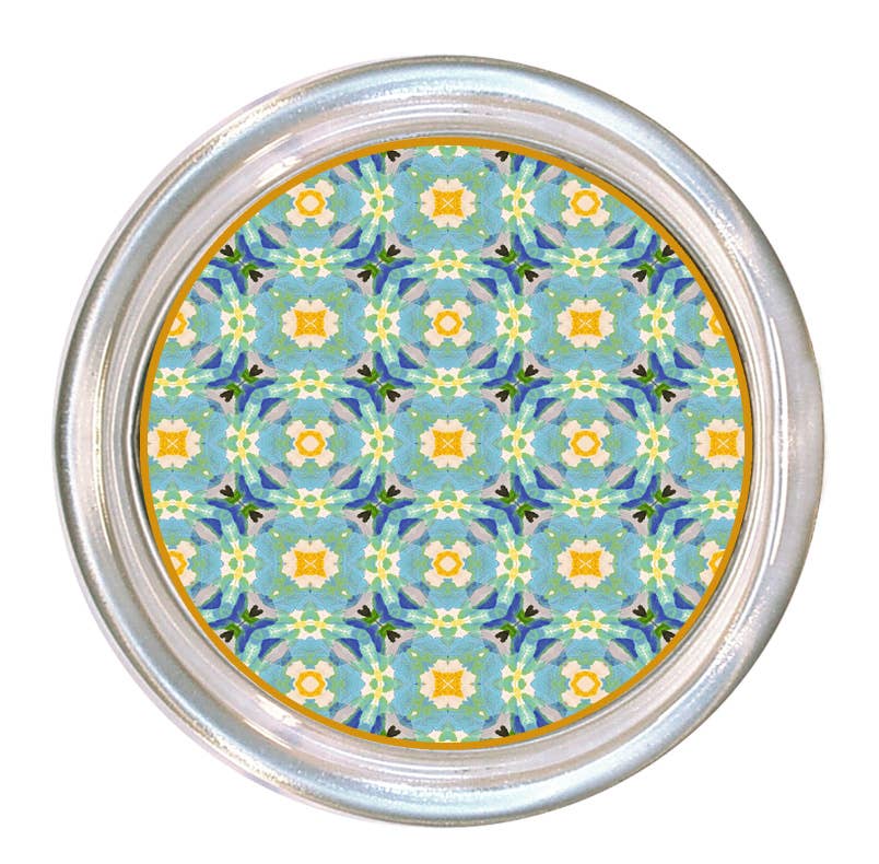 Coaster featuring the Laura Park Chelsea Blue pattern