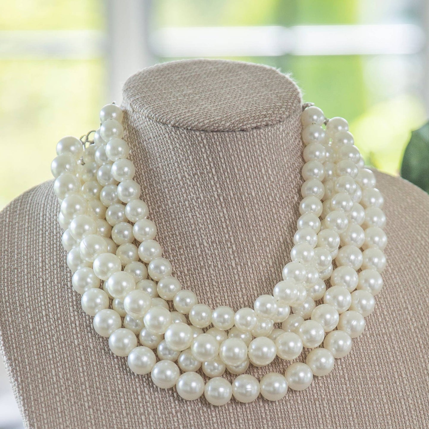 Necklace - Classic Layered Pearl