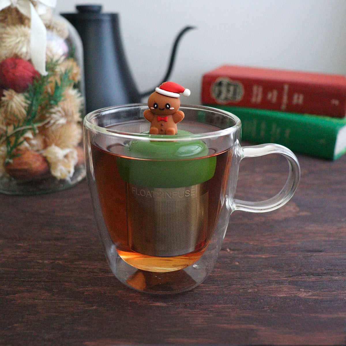 Floating Tea Infuser - Gingerbread Man