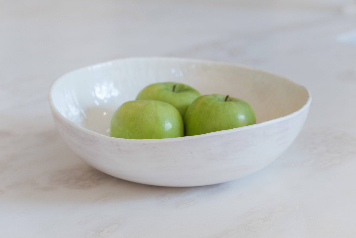 Serving Bowl - Weave Pattern (color options)