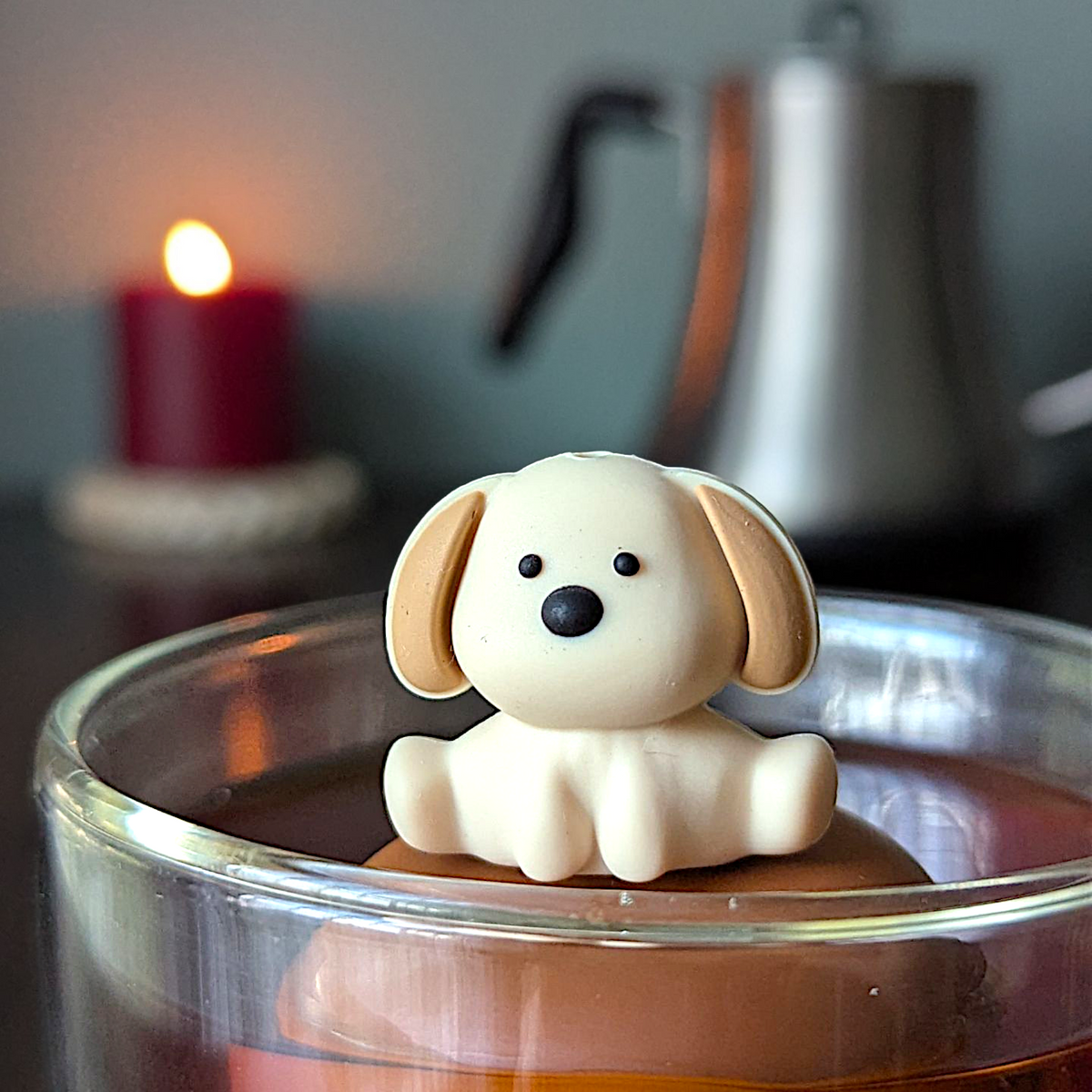 Floating Tea Infuser - Beige Dog