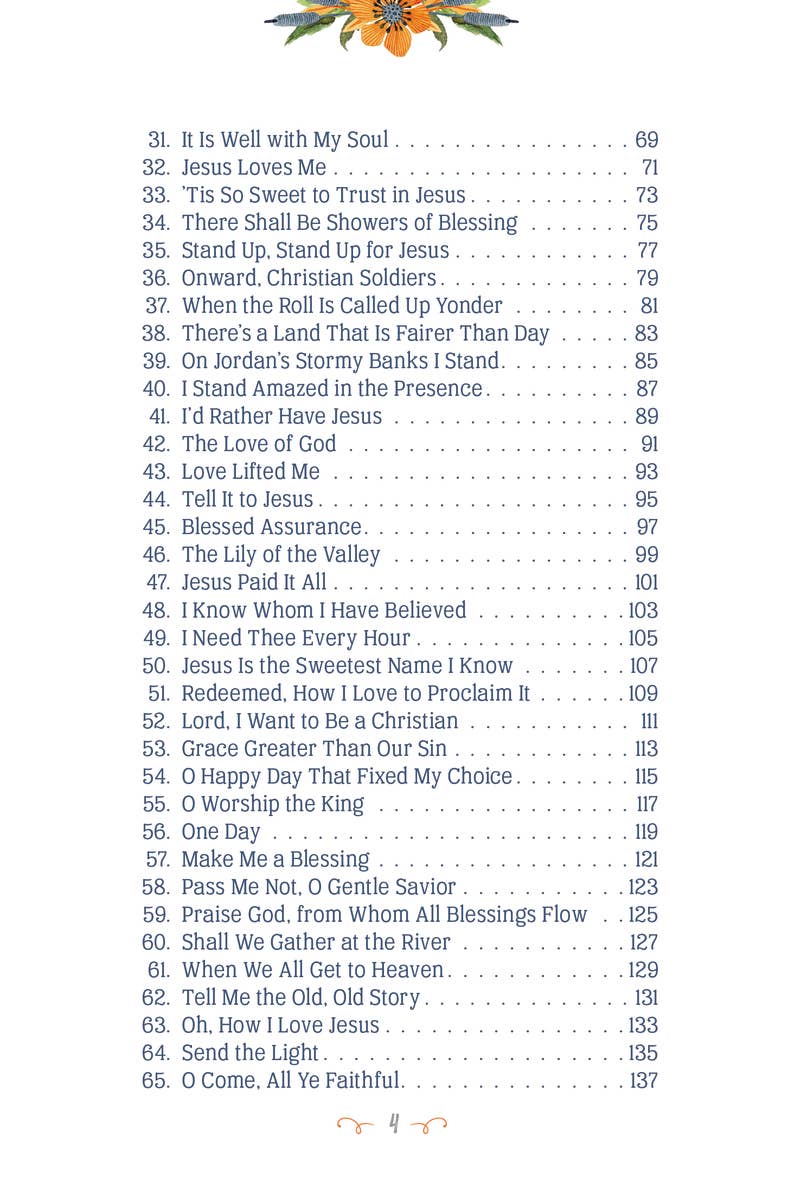 Book - Devotional - 100 Favorite Hymns