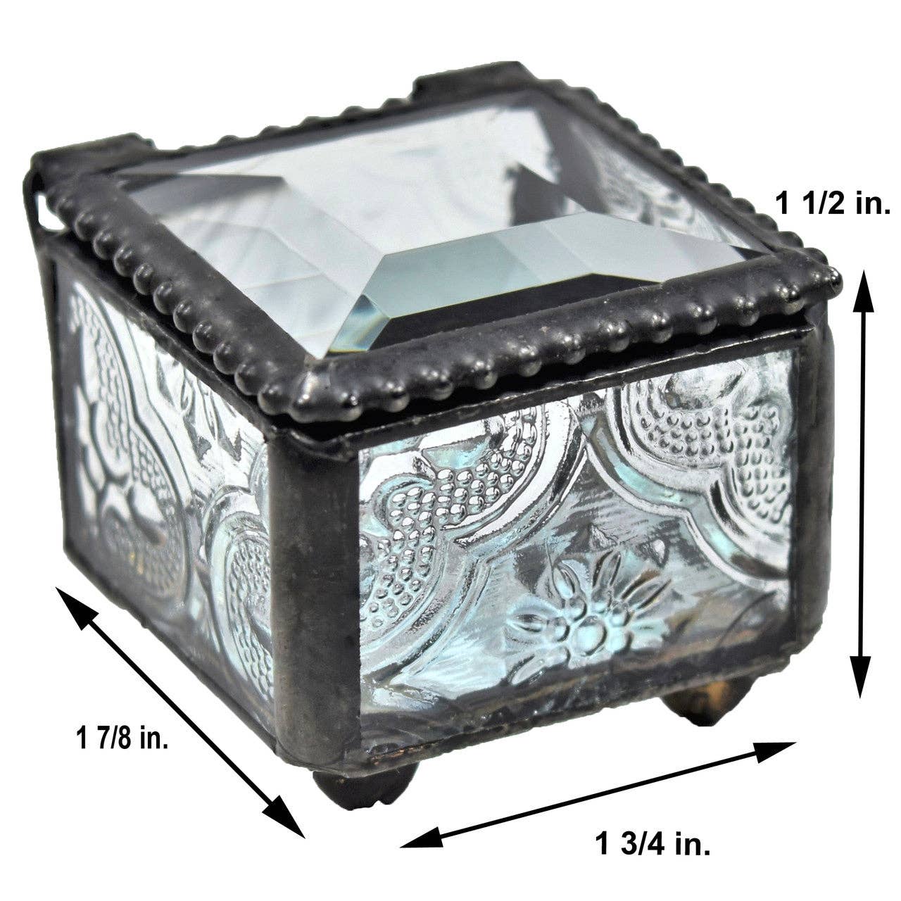 Glass Box - Glass Ring Box