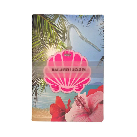Silicone Luggage Tag & Journal Set