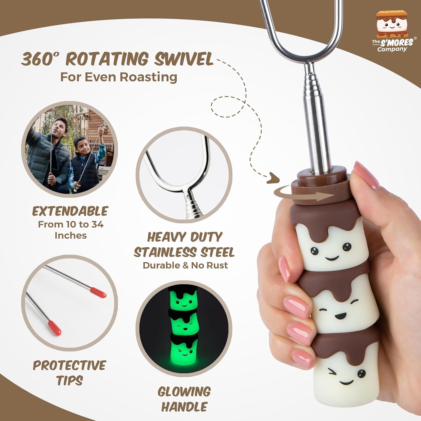 Glowzies S'mores Sticks (Set of 2)