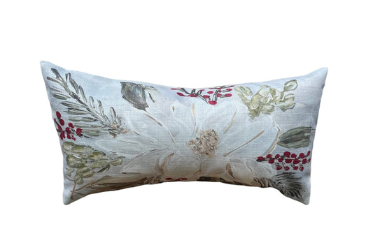 Pillow - Christmas Magnolia Lumbar