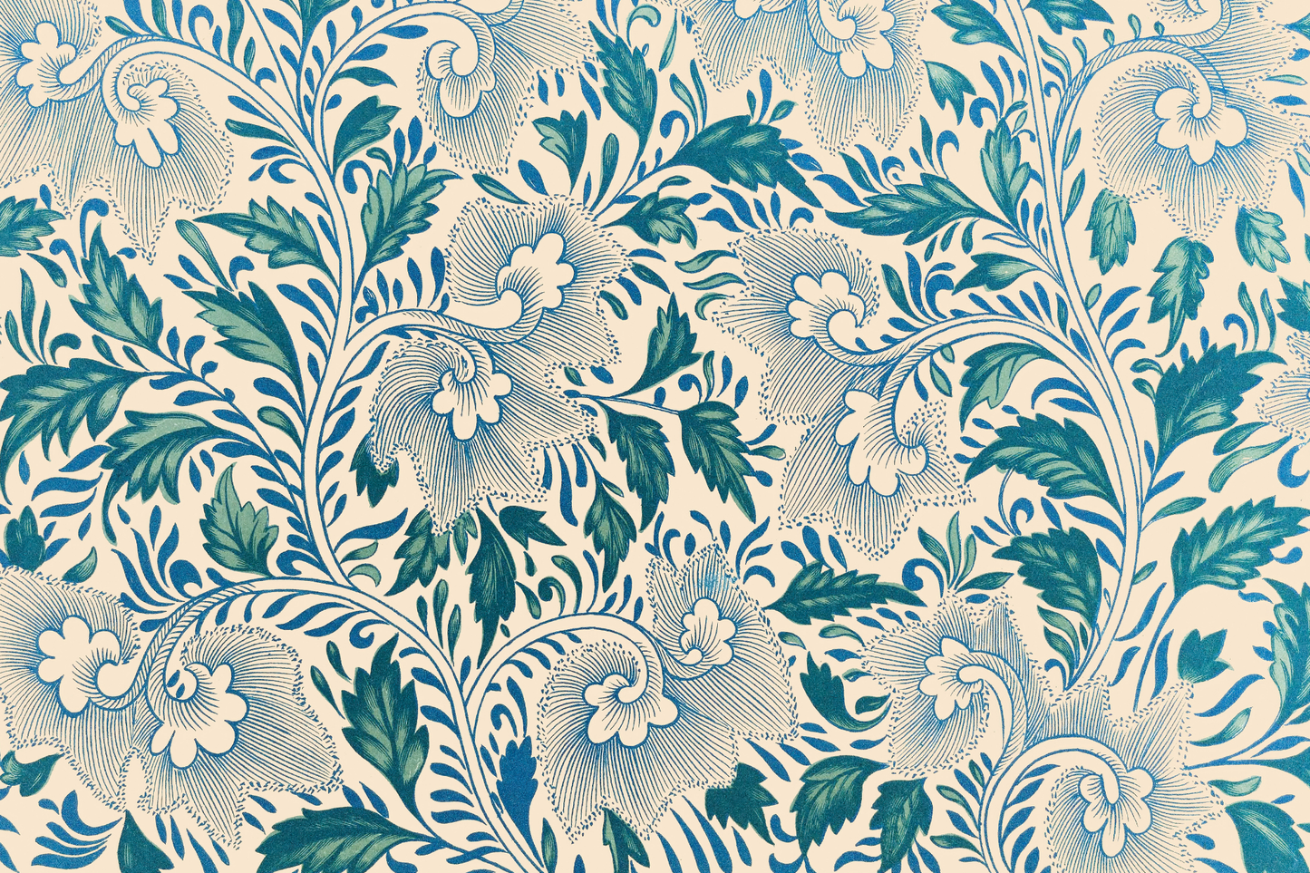 Paper Placemats - Florentine Blue