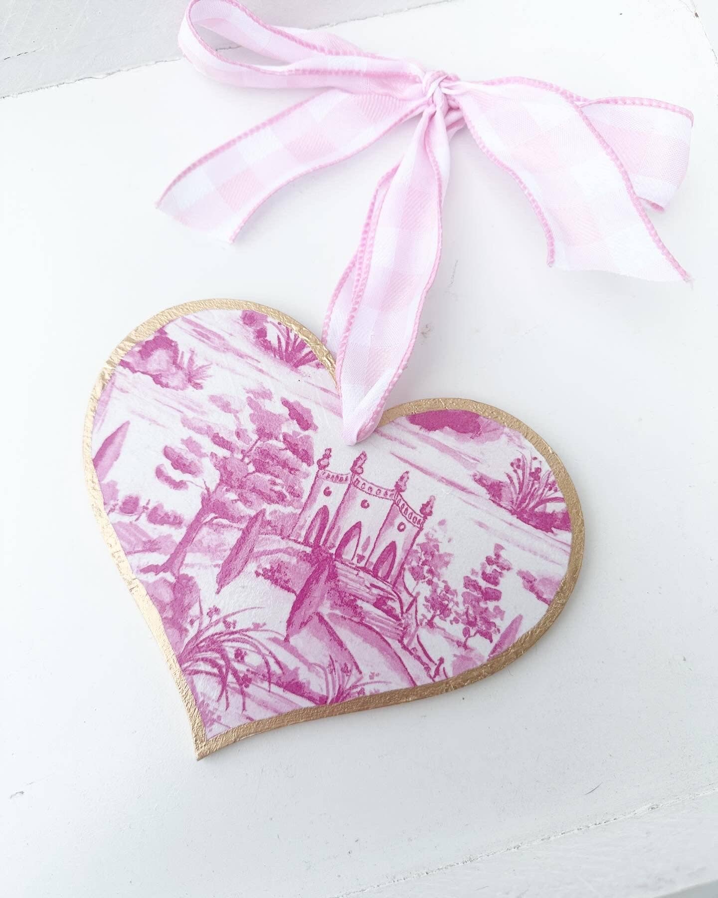 Door Hanger - Heart - 6”