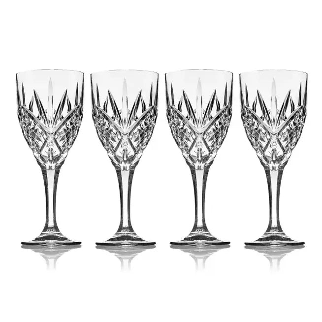 Glass - Wine Stemmed - Acrylic (set of 4)