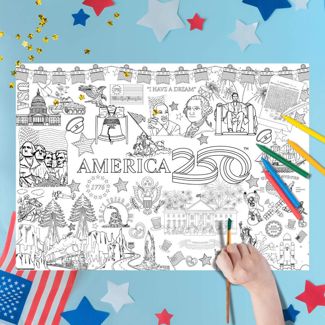 Placemats - Coloring - America250™