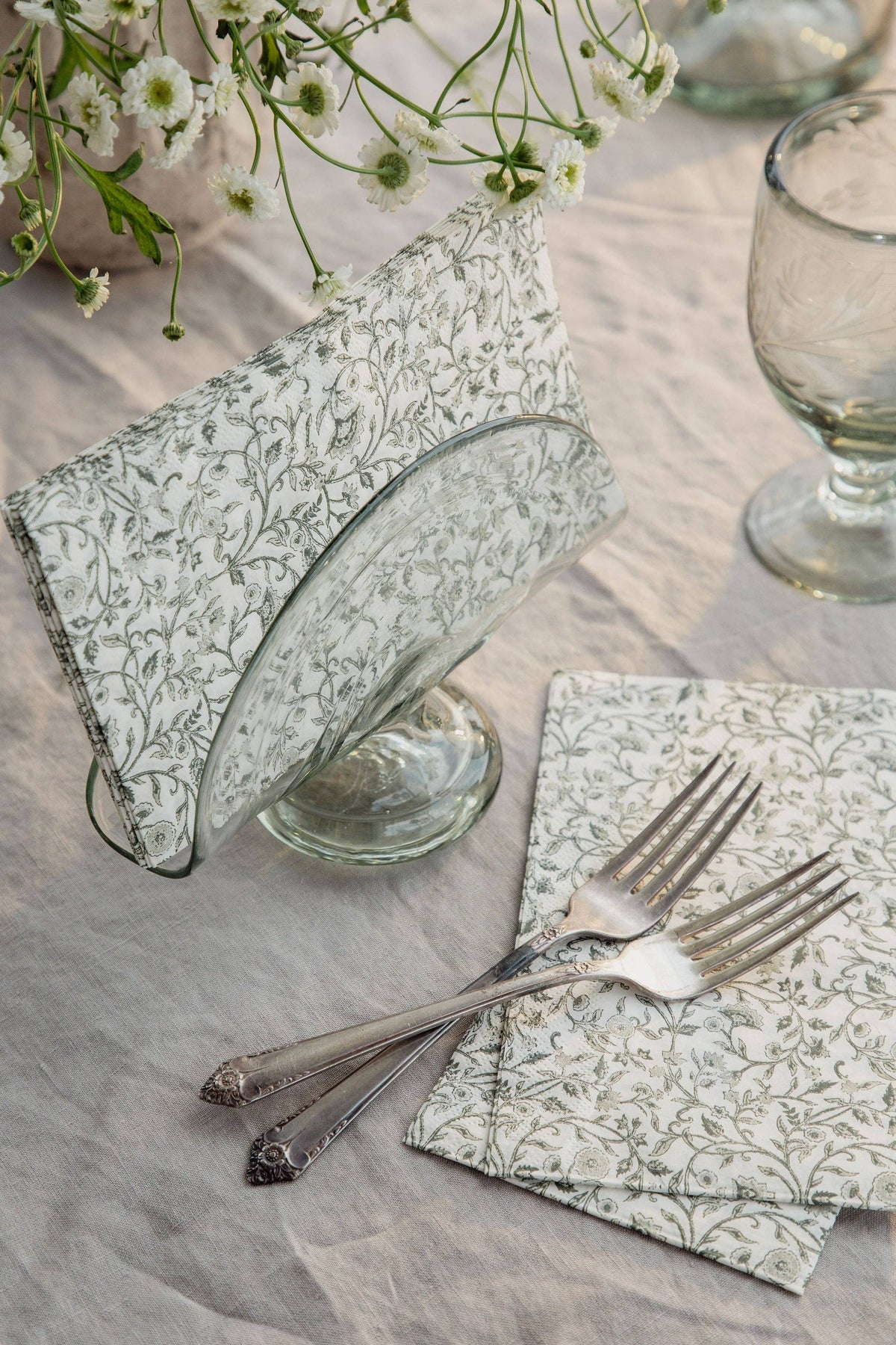 Napkin Holder - Handblown