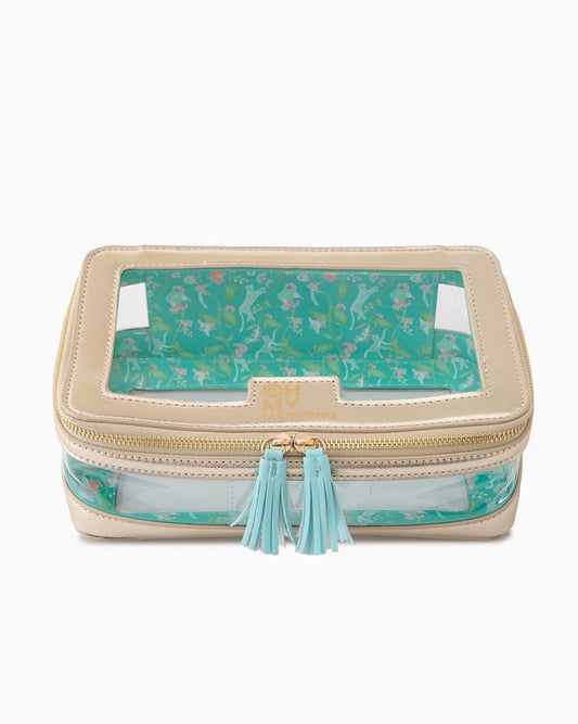 Mahjong Tile Bag - Gold