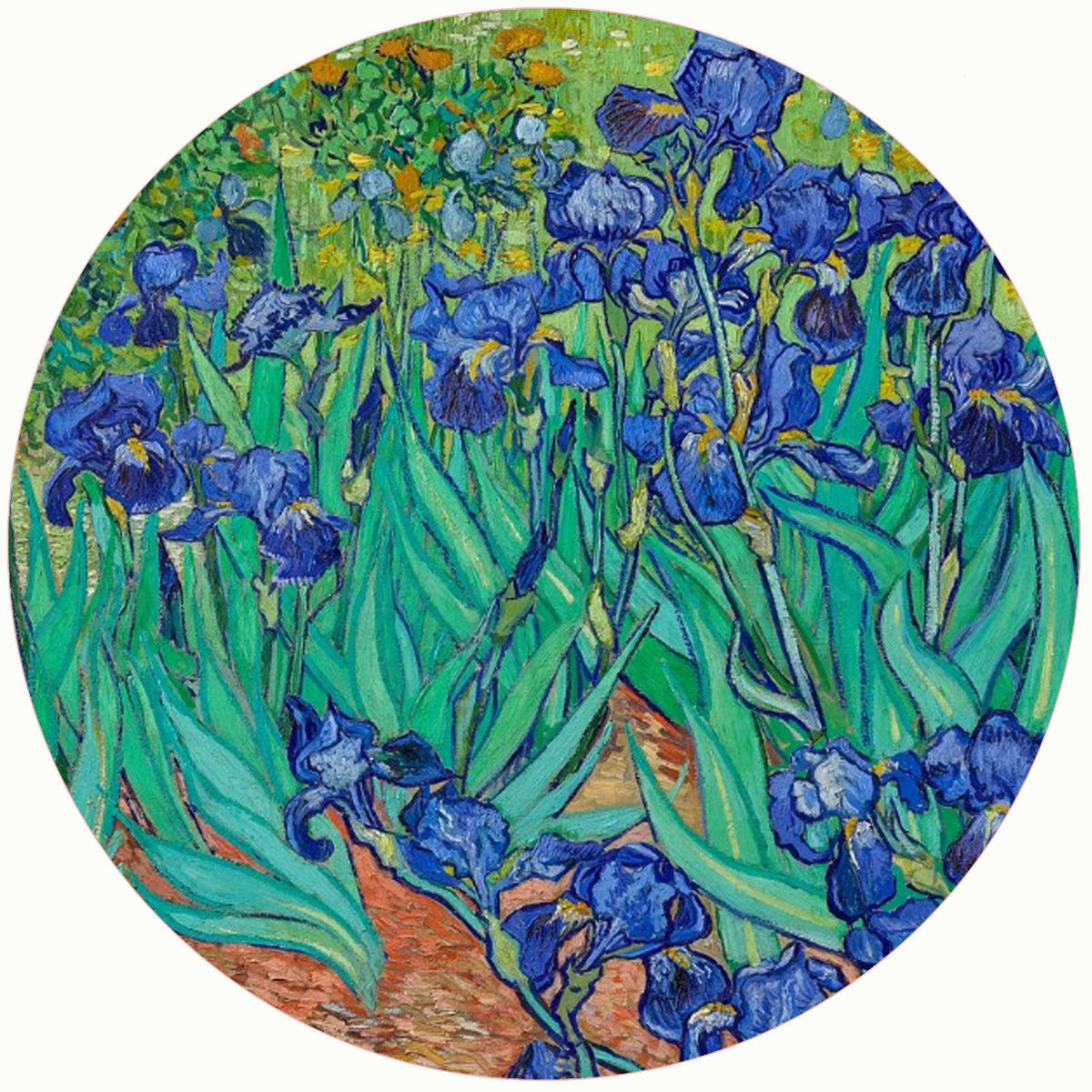 Jar Opener - Irises (van Gogh)