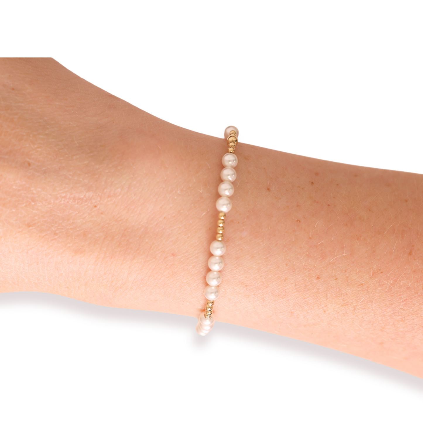 Bracelet - Pearl/Gold Scottie