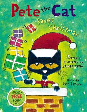 Book - Pete the Cat Saves Christmas