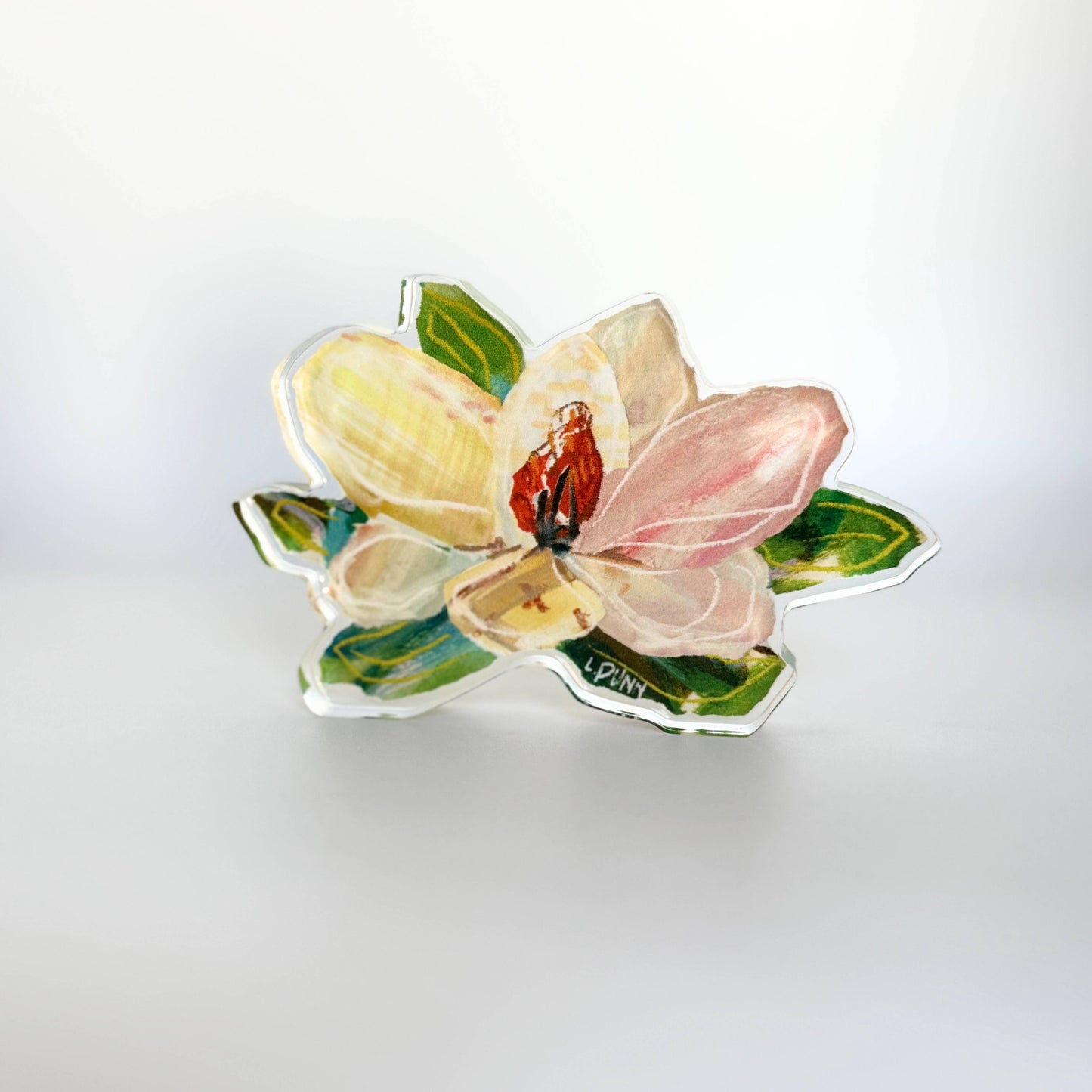Acrylic Blooms - Magnolia