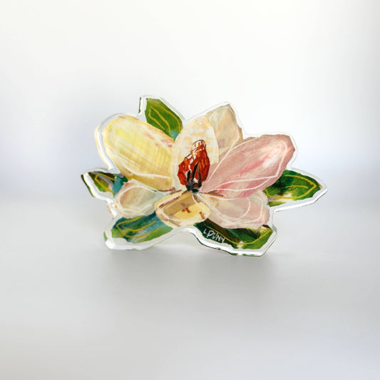 Acrylic Blooms - Magnolia