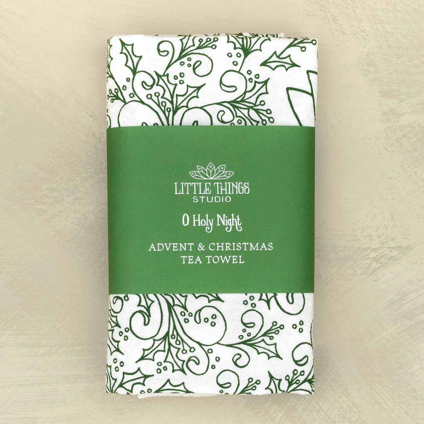 Hymn Tea Towel:  O Holy Night