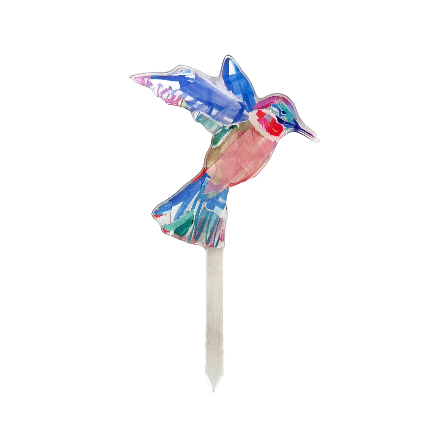 Acrylic Pick - Hummingbird