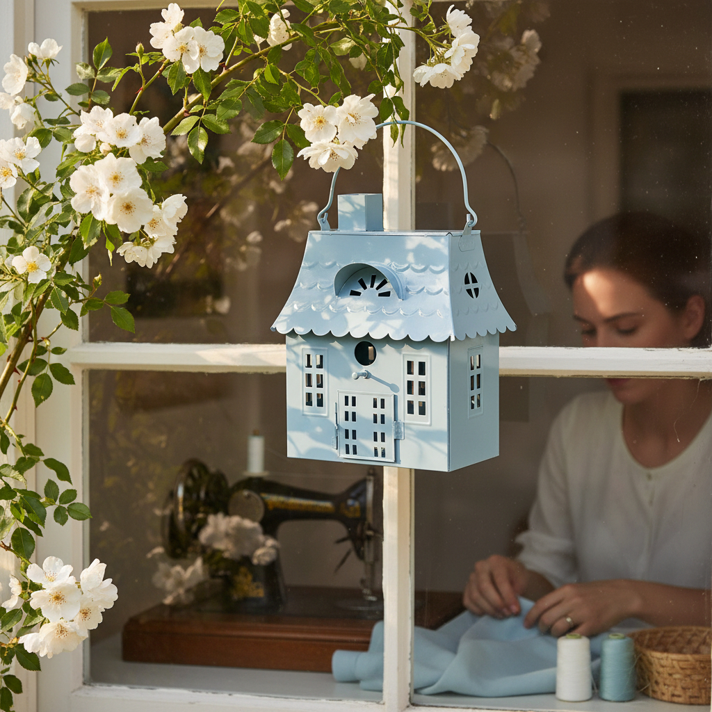Birdhouse - Blue Boardinghouse