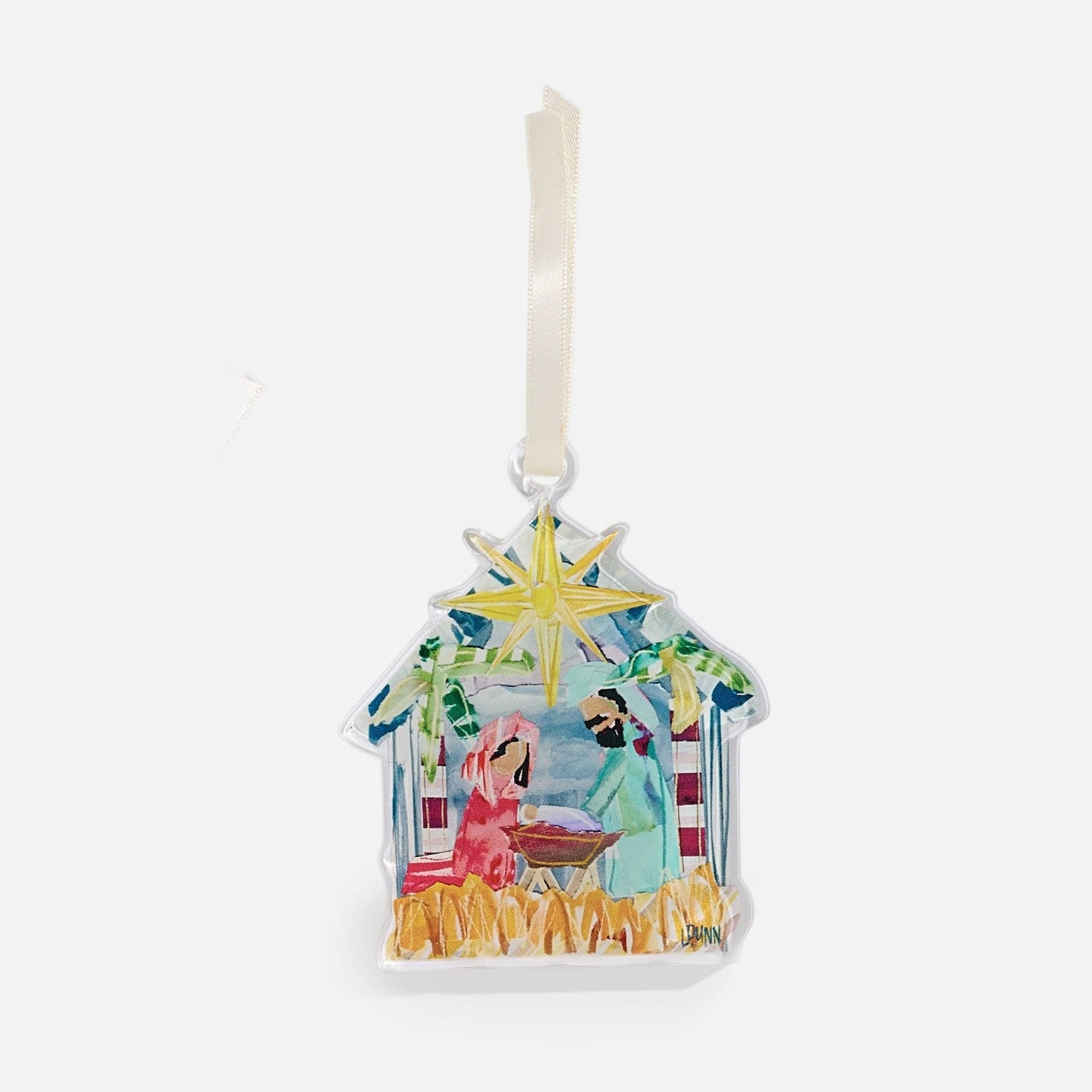 Acrylic Ornament - Blessed Family