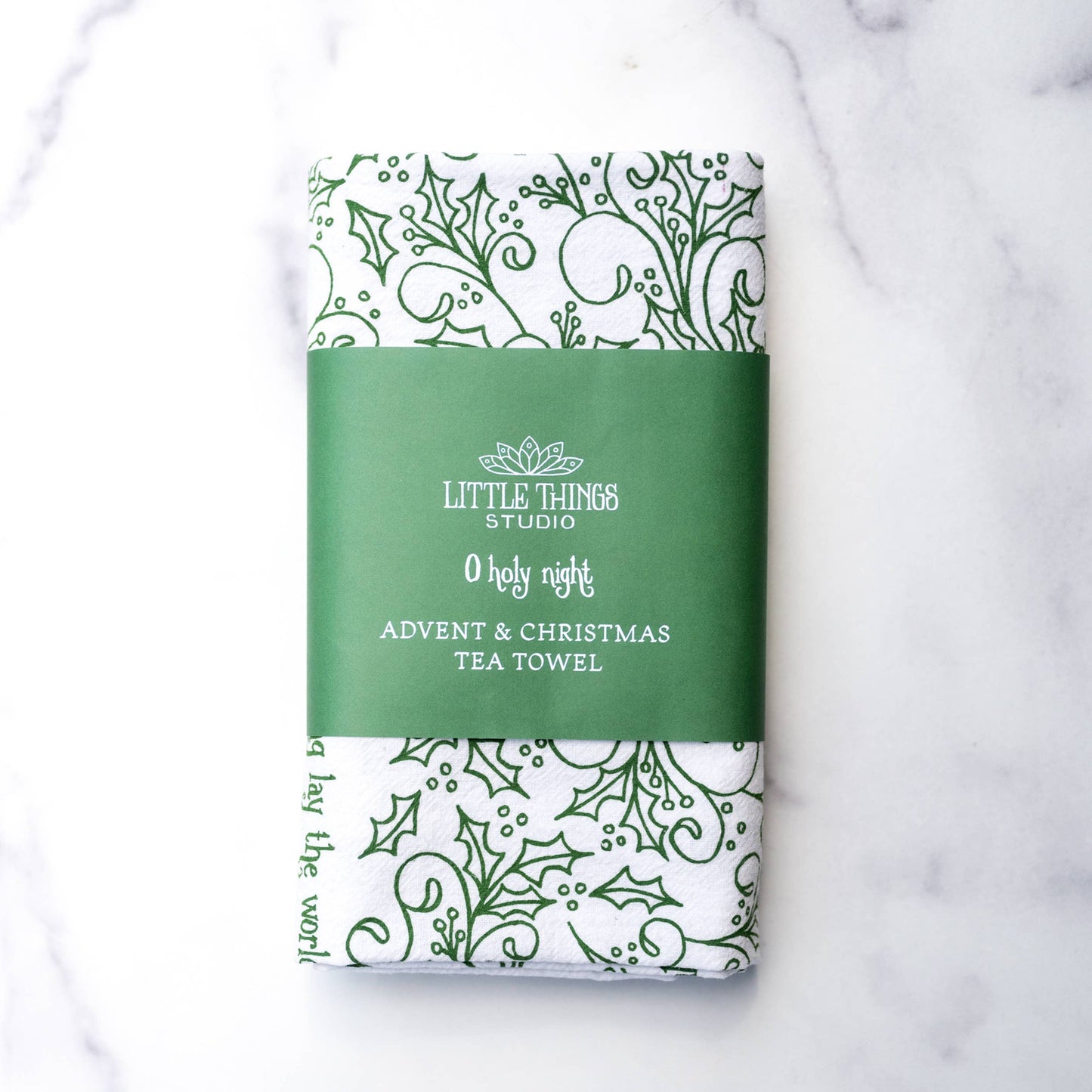 Hymn Tea Towel:  O Holy Night