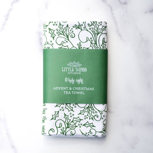 Hymn Tea Towel:  O Holy Night