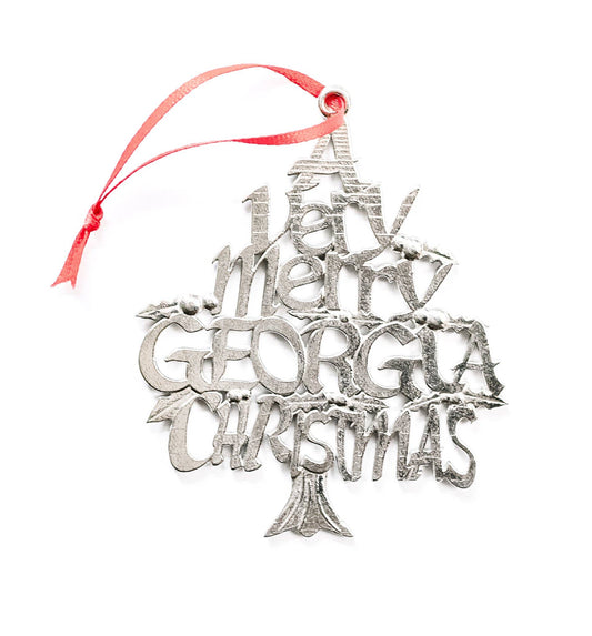 Ornament - Merry Georgia Christmas