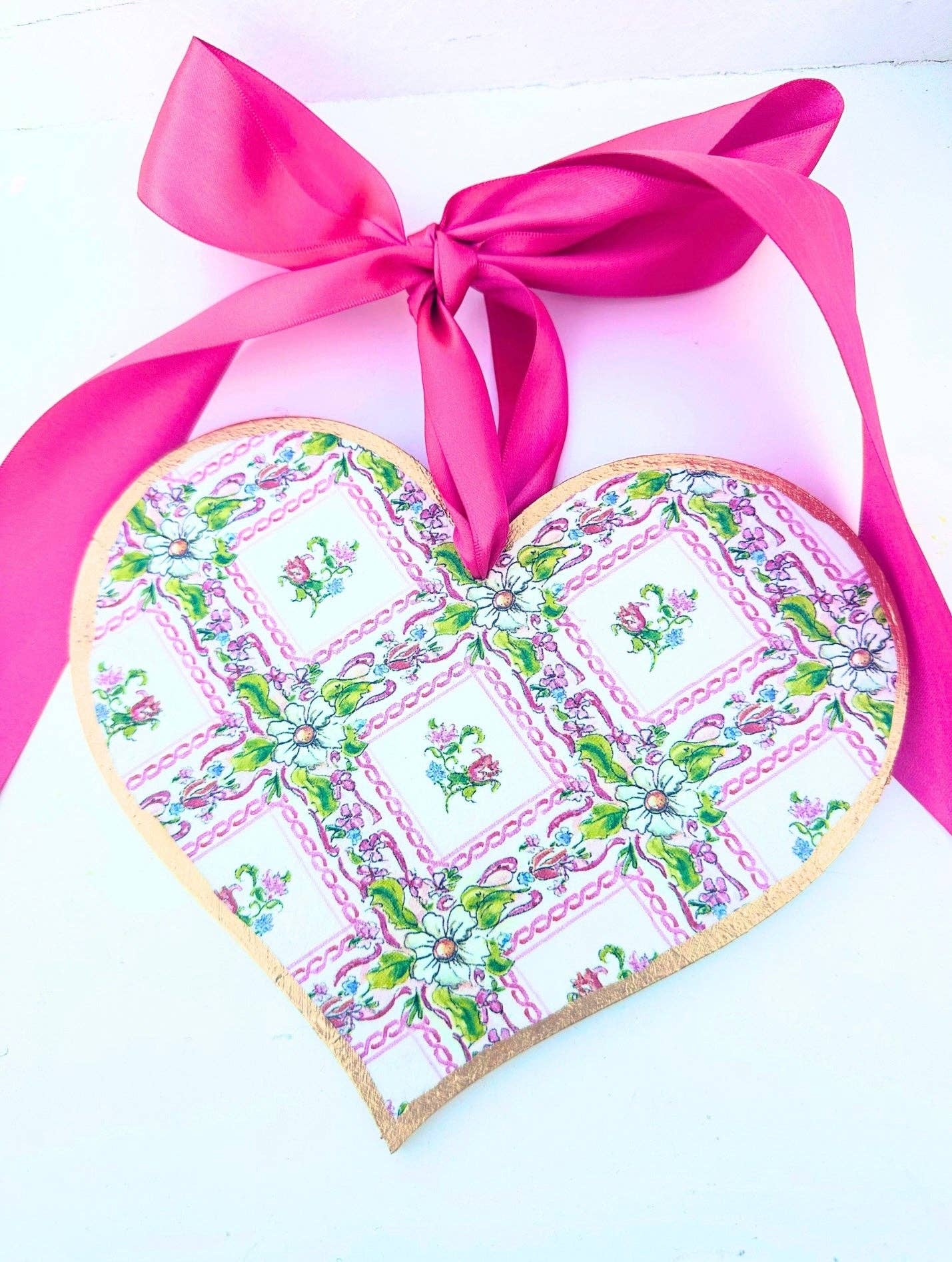 Door Hanger - Heart - 6”