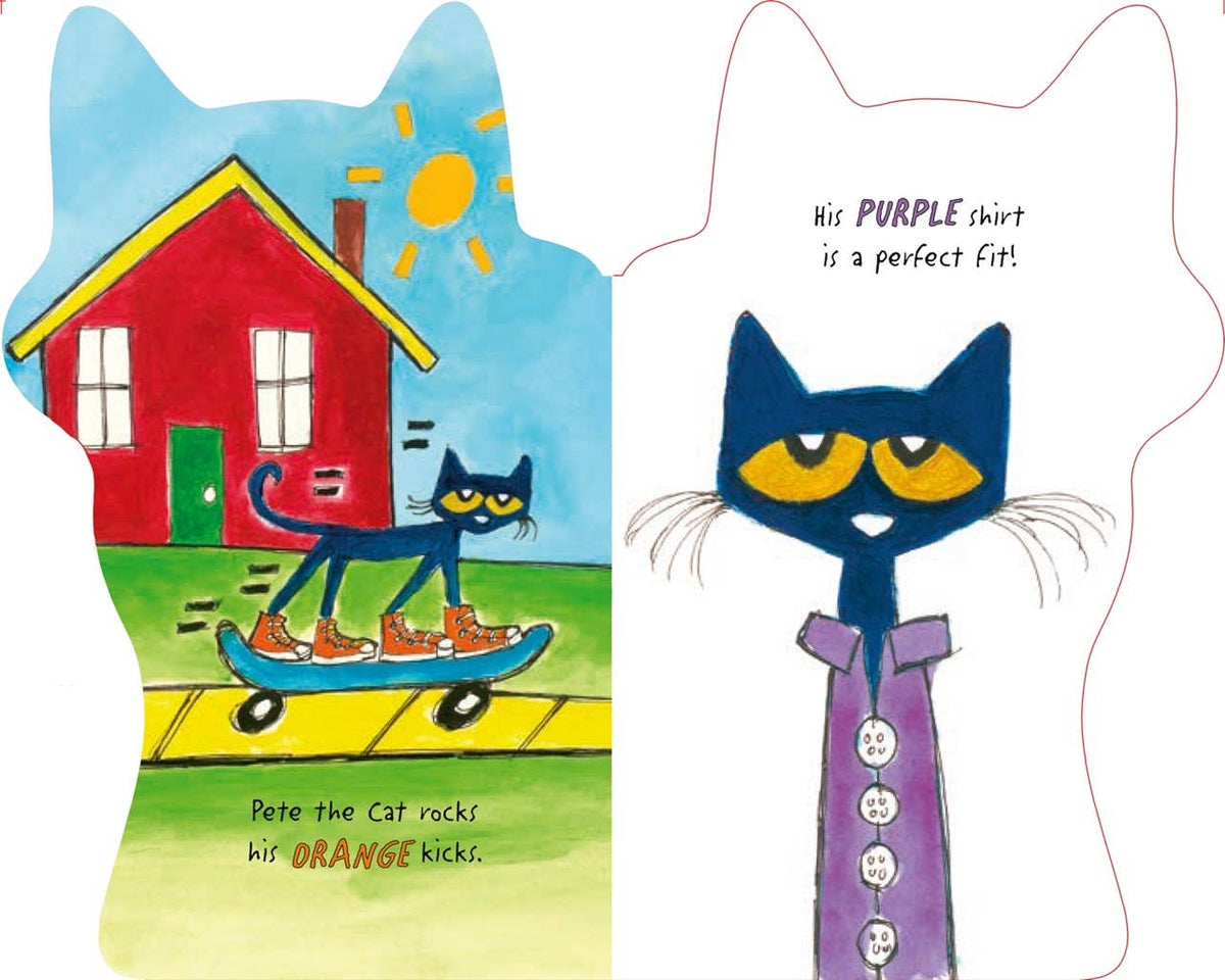 Book - Pete the Cat Shaped Board Book