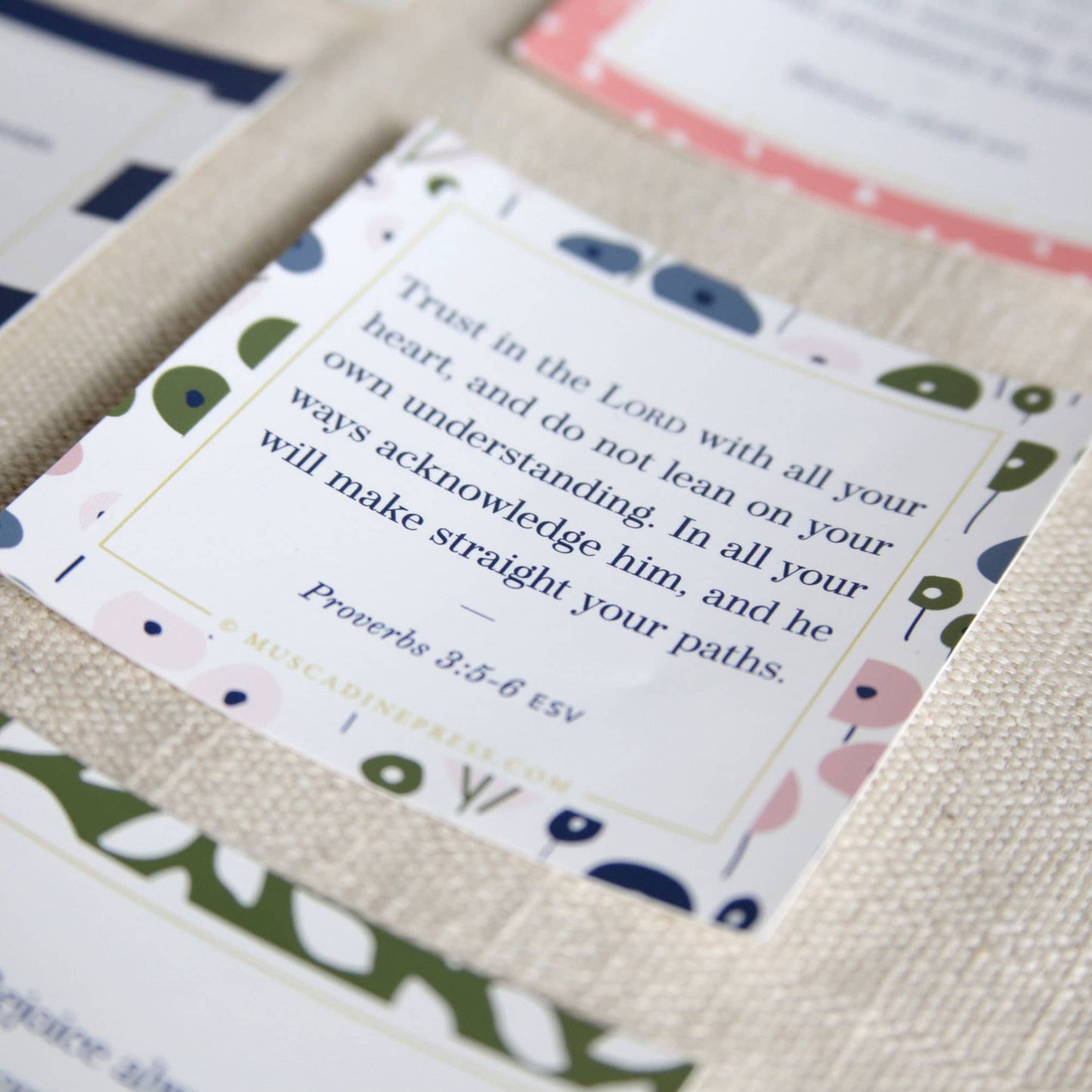 Scripture Static Cling, Trust in the Lord