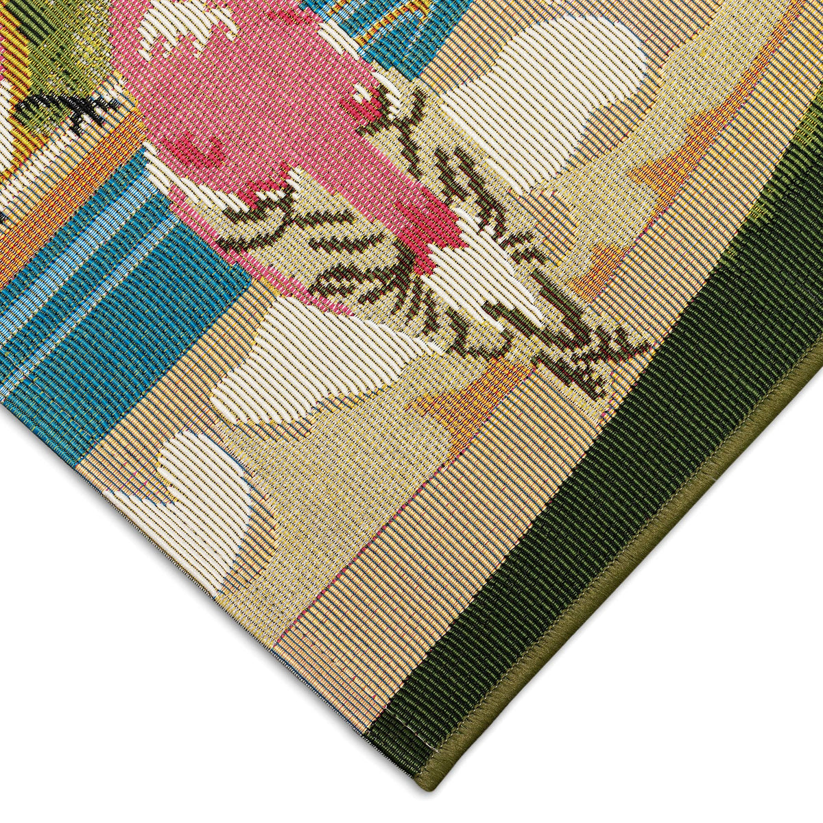 Rug - Indoor/Outdoor - Bathing Birdies Green (Esencia)
