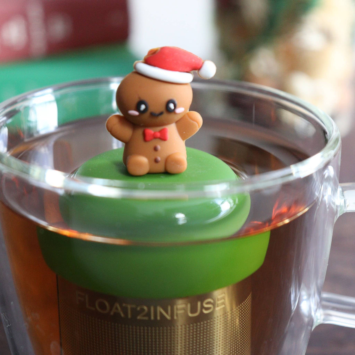 Floating Tea Infuser - Gingerbread Man