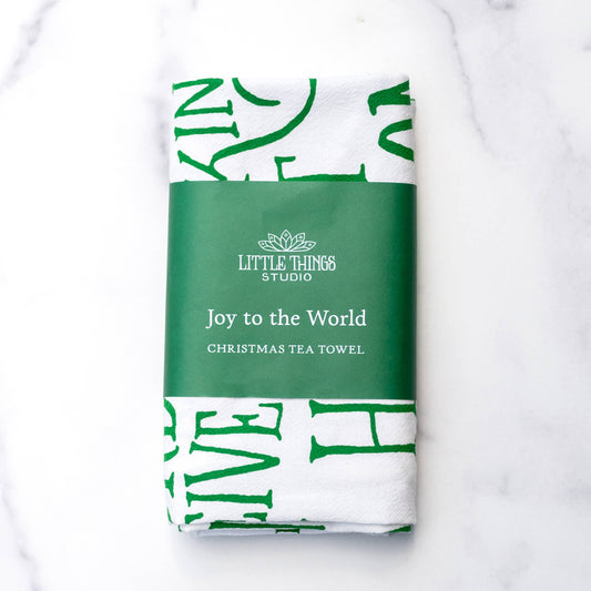 Hymn Tea Towel:  Joy to the World