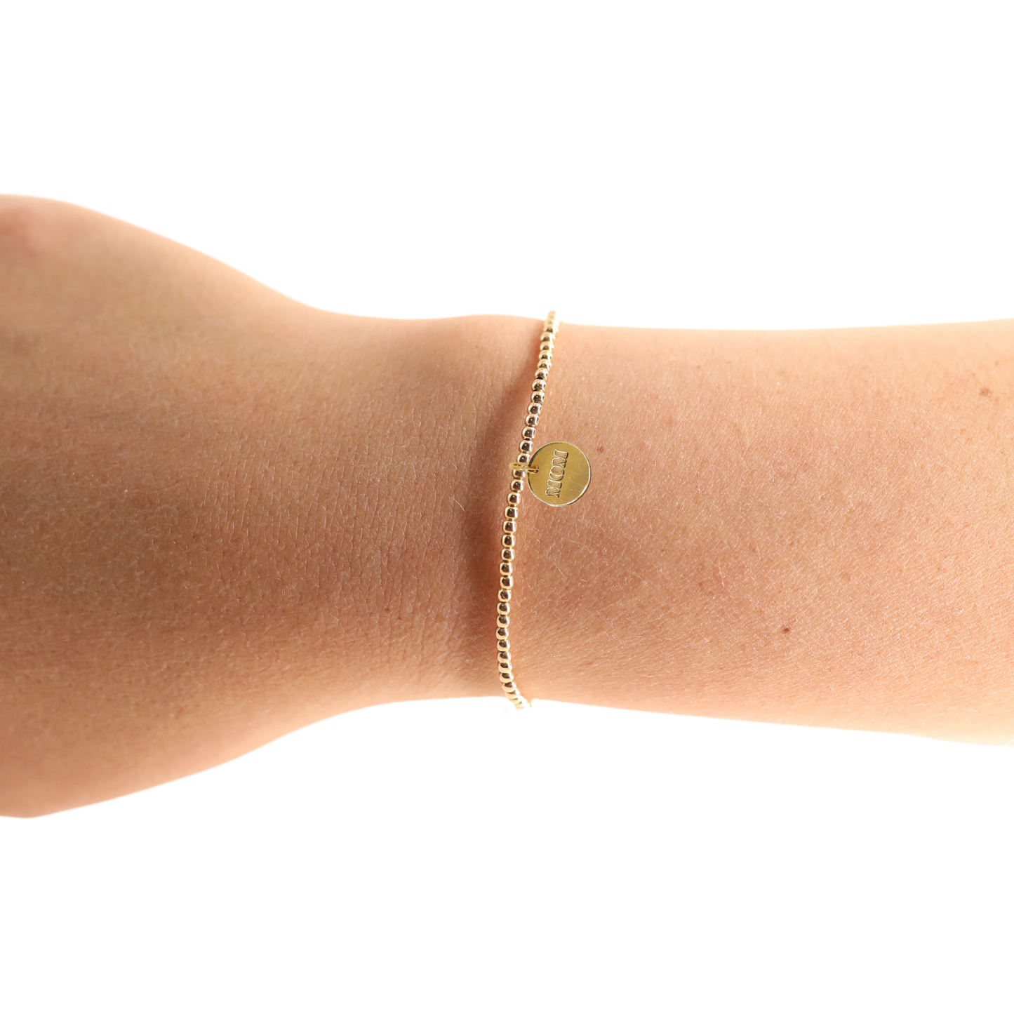 Bracelet - Gold+Charm Mom