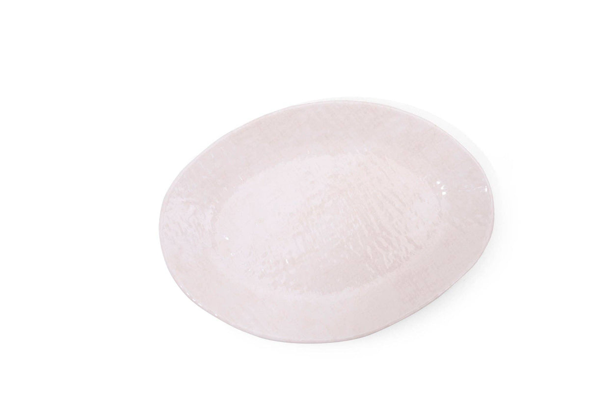 Serving Dish - Oval - Weave Pattern (color options)