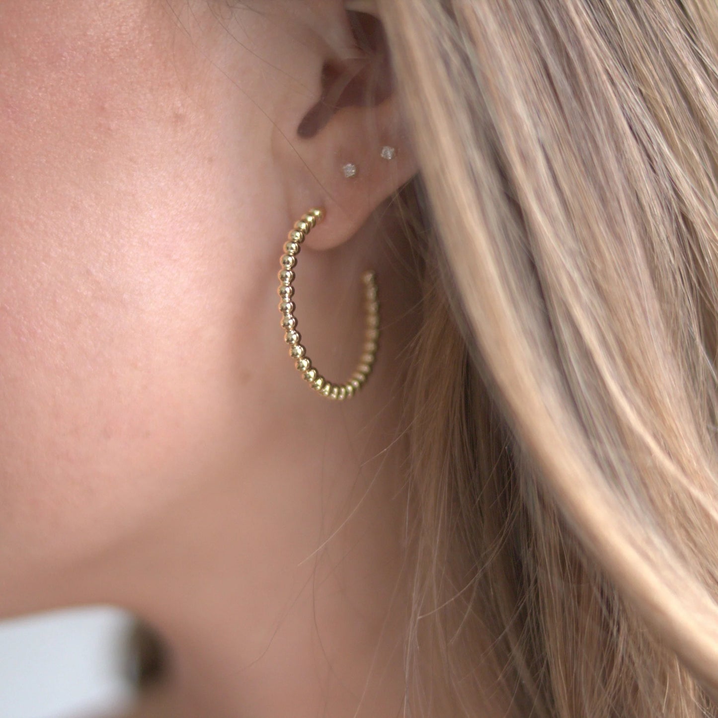 Earrings - Farrah Hoops