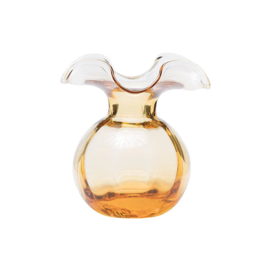 Hibiscus Vase - Amber