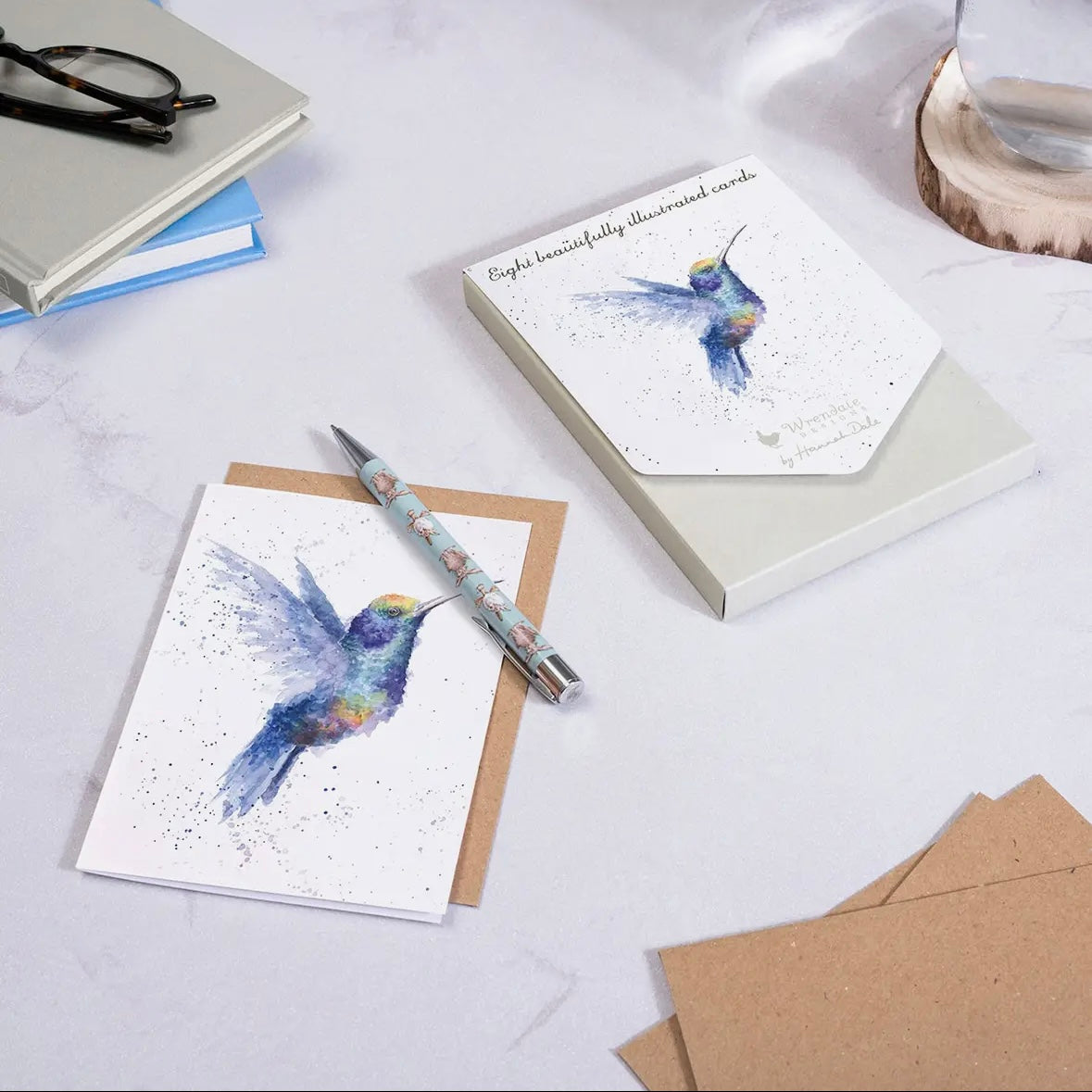 Stationery - Notecards - Hummingbird - Wrendale