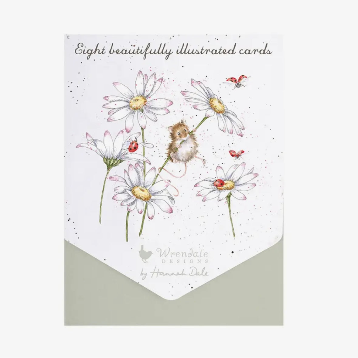 Stationery - Notecards - Daisy Mouse - Wrendale