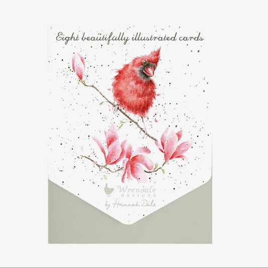 Stationery - Notecards - Cardinal - Wrendale