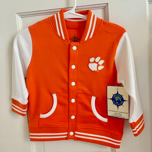 Varsity Jacket - Clemson - 12 mo