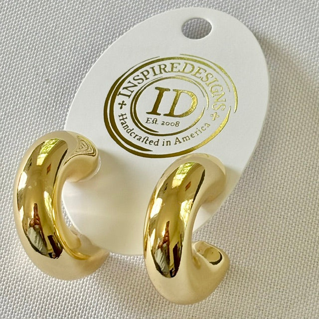 Earrings - Bubble Hoops