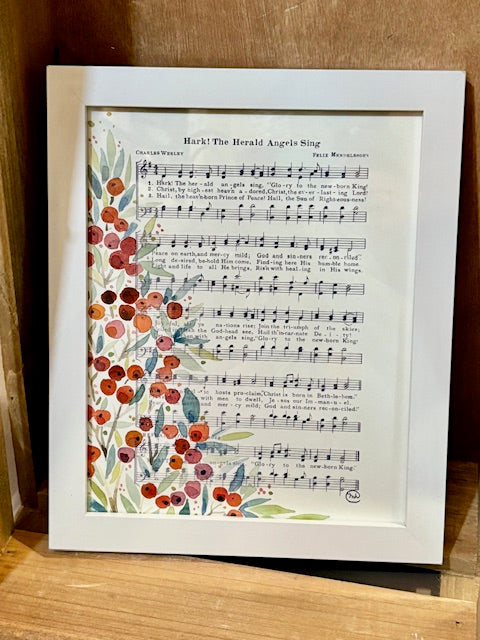 Hymn Print - Hark the Herald Angels Sing