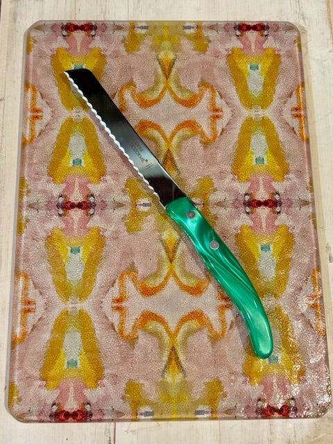 Tomato Knife - Grass Green Handle
