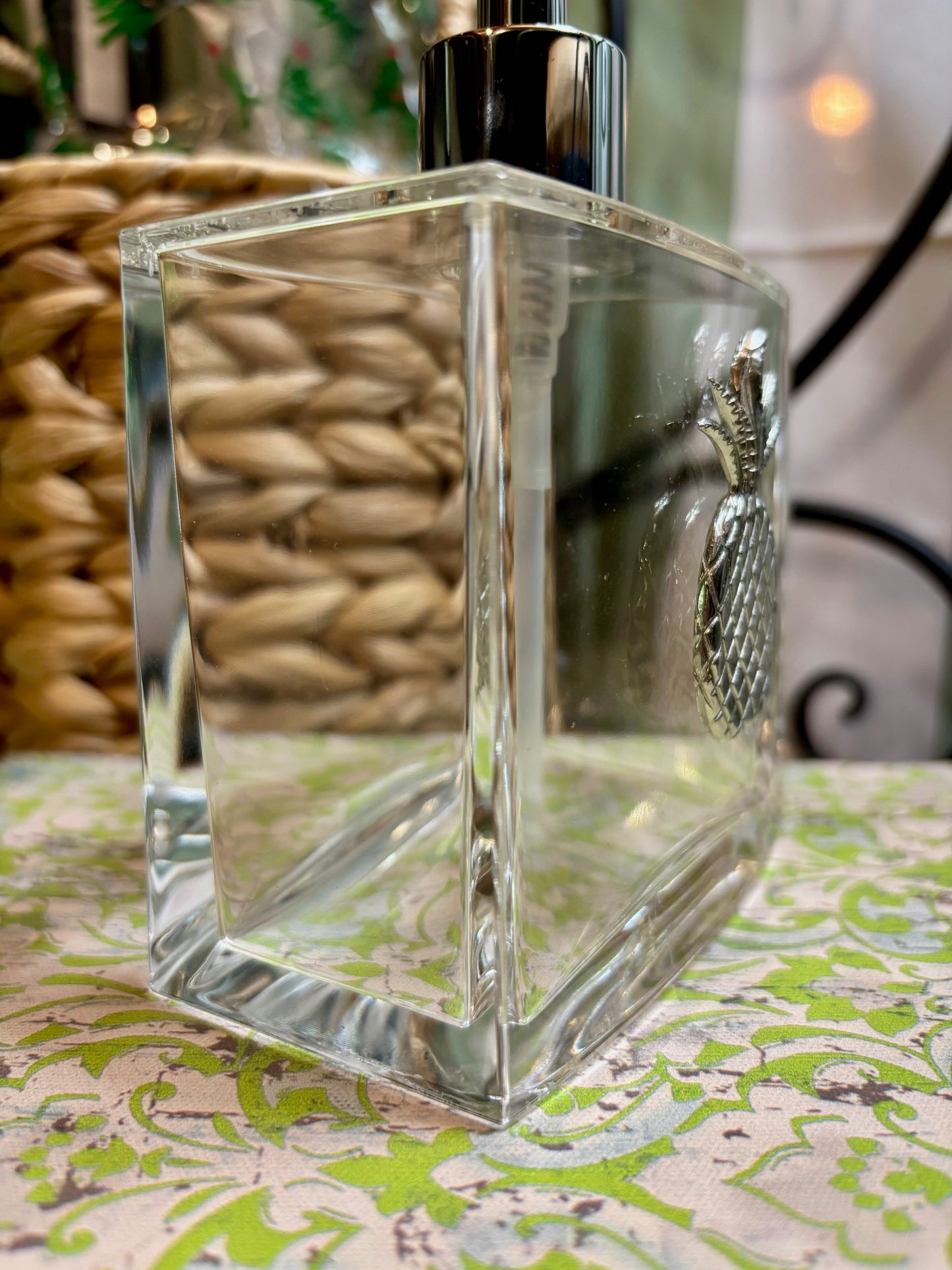 Pewter Medallion on Large Soap/Lotion / Assorted