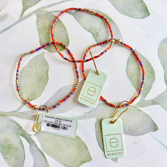 enewton Hope Unwritten Bracelet - Bright Orange & Purple