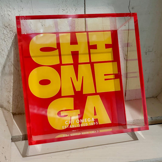 Trinket Tray - Chi Omega