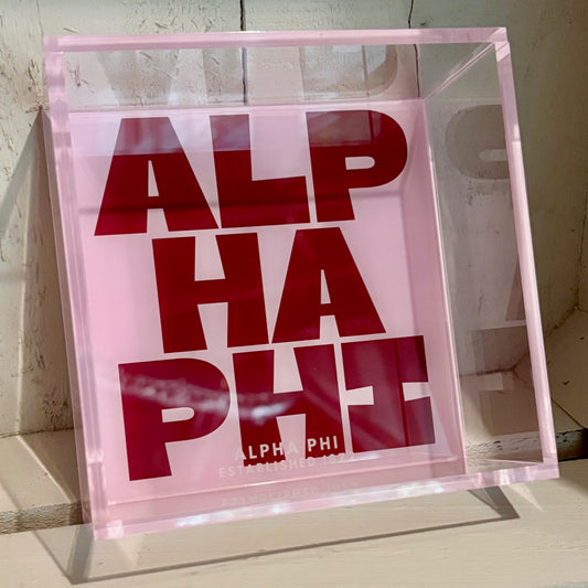 Trinket Tray - Alpha Phi