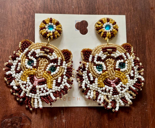 Tiger Earrings